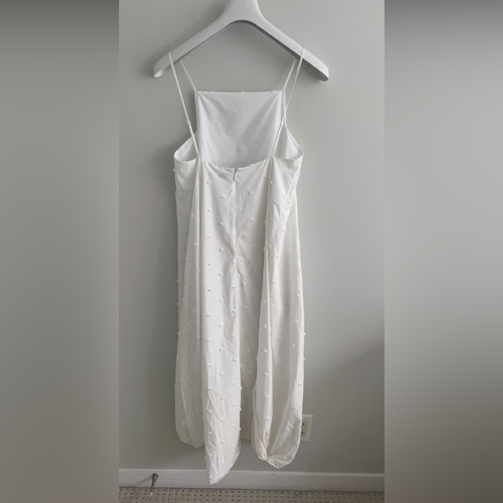 Tibi Tech Swiss Dot Square Neck Cami Dress - Picture 4 of 6